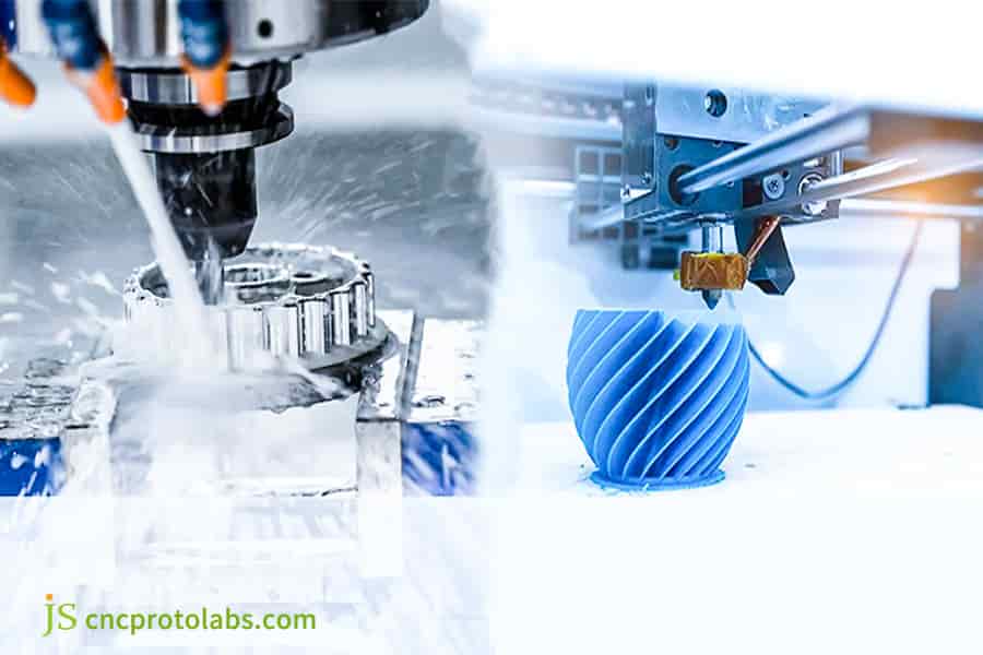 rapid prototyping cnc machining vs 3d printing